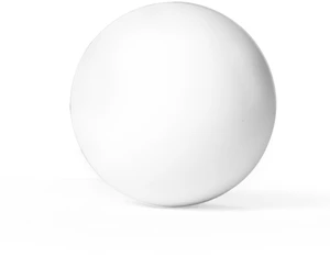 Athletic Works Handheld Hard Rubber Massage Ball, Classic White, 2.5in, 0.35lbs Athletic Works Handheld Hard Rubber Massage Ball, Classic White, 2.5in, 0.35lbs