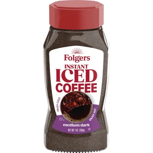 Folgers Instant Iced Coffee 7oz Jar Folgers Instant Iced Coffee 7oz Jar