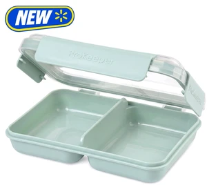 ProKeeper+ Small Split to Go Plastic Food Container ProKeeper+ Small Split to Go Plastic Food Container
