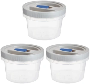 GoodCook Twister 6-Piece 16oz Food Storage Container Set with BPA-Free Vented Lids GoodCook Twister 6-Piece 16oz Food Storage Container Set with BPA-Free Vented Lids