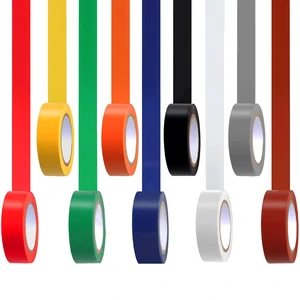 Romeda 9 Pack Coloured Electrical Tape, Water, Sun, Oil Resistant, for Domestic, Commercial, Industrial Use Romeda 9 Pack Coloured Electrical Tape, Water, Sun, Oil Resistant, for Domestic, Commercial, Industrial Use