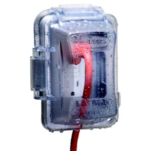 TayMac Extra-Duty 1-Gang Weatherproof in-Use Outdoor Outlet Cover, Clear TayMac Extra-Duty 1-Gang Weatherproof in-Use Outdoor Outlet Cover, Clear