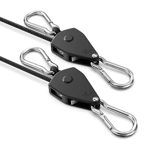 Retractable Ratchet Tie-Down Straps, 1/8" x 8ft, 2 Pack, Heavy Duty Retractable Ratchet Tie-Down Straps, 1/8" x 8ft, 2 Pack, Heavy Duty