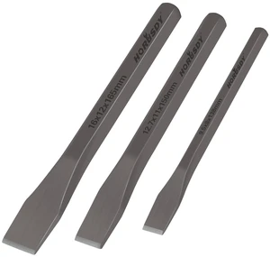 HORUSDY 3-Piece Heavy-Duty Cold Chisel Set, 3/8", 1/2", 5/8", Drop-Forged Cr-V Steel for Woodworking, Metalworking, Masonry and Carpentry HORUSDY 3-Piece Heavy-Duty Cold Chisel Set, 3/8", 1/2", 5/8", Drop-Forged Cr-V Steel for Woodworking, Metalworking, Masonry and Carpentry