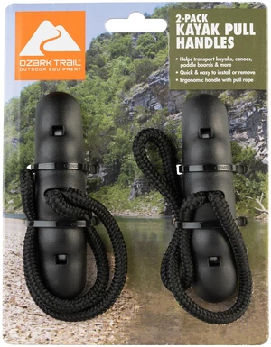 Ozark Trail Kayak Toggle Carry Handles, Black, 2 Pack Ozark Trail Kayak Toggle Carry Handles, Black, 2 Pack