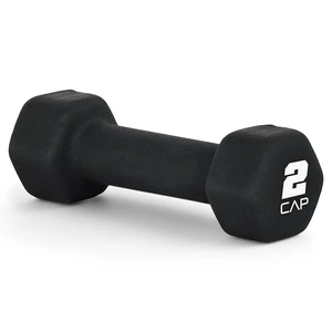 CAP 2lb Neoprene Dumbbell, Black, Single CAP 2lb Neoprene Dumbbell, Black, Single