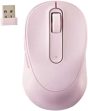 Onn Silent Wireless 5-Button Mouse, 1600 DPI, USB Nano Receiver, Pink Onn Silent Wireless 5-Button Mouse, 1600 DPI, USB Nano Receiver, Pink