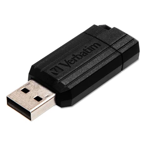 Verbatim Pinstripe 16GB USB Flash Drive, Black Verbatim Pinstripe 16GB USB Flash Drive, Black