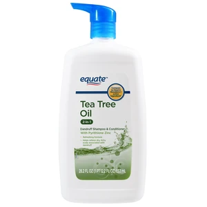 Equate Tea Tree Oil Dandruff Shampoo & Conditioner 2-in-1, 28.2 fl oz Equate Tea Tree Oil Dandruff Shampoo & Conditioner 2-in-1, 28.2 fl oz