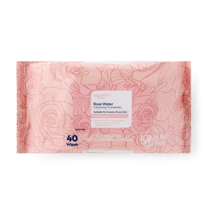 Equate Rose Water Cleansing Towelettes, 40 Count Equate Rose Water Cleansing Towelettes, 40 Count