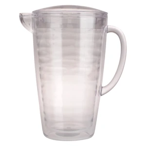 Mainstays 2.5 Quart Double Wall Clear Acrylic Pitcher Mainstays 2.5 Quart Double Wall Clear Acrylic Pitcher