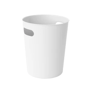 Mainstays Basic Plastic Wastebasket 2.64gal with Cut-Out Handles White Mainstays Basic Plastic Wastebasket 2.64gal with Cut-Out Handles White