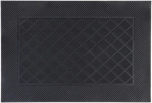 Mainstays Flexible Rubber Pin Doormat, Black, 24in x 16in Mainstays Flexible Rubber Pin Doormat, Black, 24in x 16in