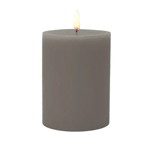 Mainstays Single Wick 3in x 4in Pillar Candle, Unscented, Taupe Mainstays Single Wick 3in x 4in Pillar Candle, Unscented, Taupe