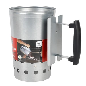 Expert Grill Charcoal Chimney Starter with Safety Handle for Outdoors Expert Grill Charcoal Chimney Starter with Safety Handle for Outdoors