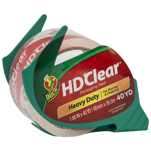 Duck Brand HD Clear Acrylic Packing Tape 1.88in x 40yd Duck Brand HD Clear Acrylic Packing Tape 1.88in x 40yd