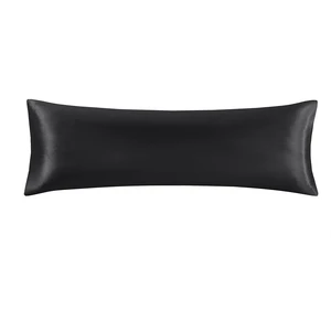 Mainstays Satin Body Pillowcase - Classic Black - Frizz Control & Cooling Comfort - 1Pack Mainstays Satin Body Pillowcase - Classic Black - Frizz Control & Cooling Comfort - 1Pack