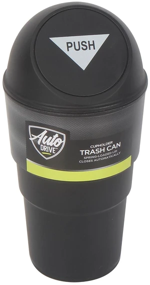 Auto Drive Universal Cup Holder Car Trash Can for Car, Truck, Van, SUV, Black Auto Drive Universal Cup Holder Car Trash Can for Car, Truck, Van, SUV, Black