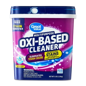 Great Value Multipurpose Oxi-Based Cleaner Powder, 5 lbs, Fresh Scent Great Value Multipurpose Oxi-Based Cleaner Powder, 5 lbs, Fresh Scent