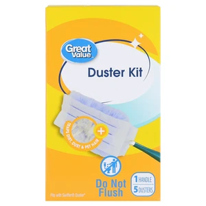 Great Value Duster Kit with Reusable Handle and Refills Great Value Duster Kit with Reusable Handle and Refills
