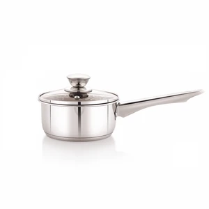 Mainstays 1qt Oven Safe Stainless Steel Saucepan with Straining Lid Mainstays 1qt Oven Safe Stainless Steel Saucepan with Straining Lid