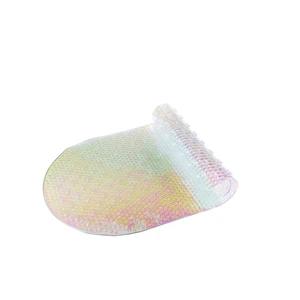 Bath Bliss Jumbo Soft PVC Bath Rug, 36" x 18.1", Iridescent Bath Bliss Jumbo Soft PVC Bath Rug, 36" x 18.1", Iridescent