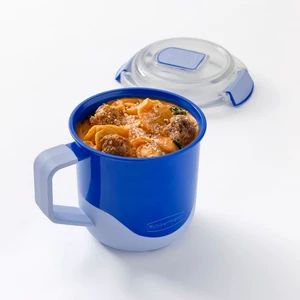Rubbermaid Pack & Go 2.76 Cups 0.7 Quart Microwave-Safe Soup Mug, Leakproof Meal Prep Container, Dishwasher and Microwave Safe Rubbermaid Pack & Go 2.76 Cups 0.7 Quart Microwave-Safe Soup Mug, Leakproof Meal Prep Container, Dishwasher and Microwave Safe