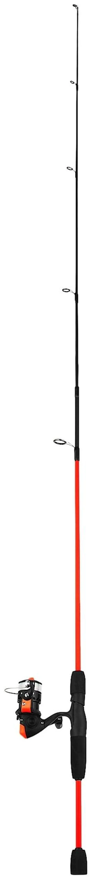 Ozark Trail Wayfarer 2-Piece Fiberglass Spinning Fishing Rod and Reel Combo, 5ft6in, Orange, for Adults Ozark Trail Wayfarer 2-Piece Fiberglass Spinning Fishing Rod and Reel Combo, 5ft6in, Orange, for Adults