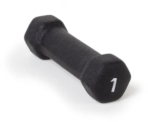 CAP Barbell 1lb Black Neoprene Dumbbell Single CAP Barbell 1lb Black Neoprene Dumbbell Single