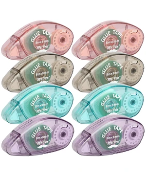 Mr. Pen Double Sided Tape Roller, 0.31in x 26ft, 8 Pack, Scrapbook Tape Mr. Pen Double Sided Tape Roller, 0.31in x 26ft, 8 Pack, Scrapbook Tape