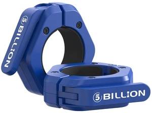 2 Inch Olympic Barbell Clamps Pair with Anti-Slip TPR Lining for Weightlifting - Quick Release Barbell Collars (Blue) 2 Inch Olympic Barbell Clamps Pair with Anti-Slip TPR Lining for Weightlifting - Quick Release Barbell Collars (Blue)