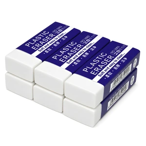 Large White Block Eraser 6 Pack for School Office Art Drawing Large White Block Eraser 6 Pack for School Office Art Drawing