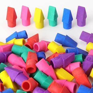 Tamaki 60 Pack Pencil Top Erasers, 6 Colors Tamaki 60 Pack Pencil Top Erasers, 6 Colors