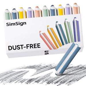 10-Pack Pencil-Shaped Erasers, Dust-Free & Break-Resistant, with Ergonomic Grip, Soft Rubber, for Classroom, School, Office and Art, 5 Colors 10-Pack Pencil-Shaped Erasers, Dust-Free & Break-Resistant, with Ergonomic Grip, Soft Rubber, for Classroom, School, Office and Art, 5 Colors
