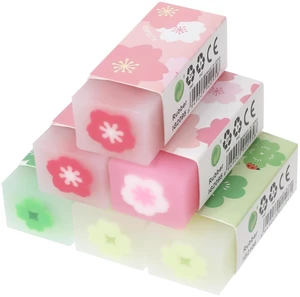 6Pcs Cute Cartoon Plastic Rubber Pencil Erasers for School Office Kids Adults 6Pcs Cute Cartoon Plastic Rubber Pencil Erasers for School Office Kids Adults