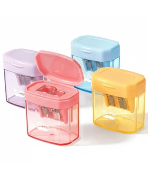 Mr. Pen Manual Pencil Sharpener, 4 Pack, Dual Holes, Colorful, Snap-on Lid, Compatible with Standard and Jumbo Pencils, for Artists and Classroom Mr. Pen Manual Pencil Sharpener, 4 Pack, Dual Holes, Colorful, Snap-on Lid, Compatible with Standard and Jumbo Pencils, for Artists and Classroom