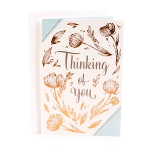 Hallmark Thinking of You Card Brighten Your Day Flower Pattern Hallmark Thinking of You Card Brighten Your Day Flower Pattern