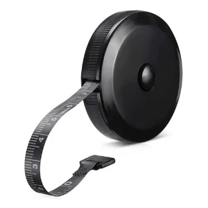 GDMINLO Soft Tape Measure Retractable for Body Fabric Sewing Tailor Cloth Knitting Craft Weight Loss, Black Double Scales, 1 Pack GDMINLO Soft Tape Measure Retractable for Body Fabric Sewing Tailor Cloth Knitting Craft Weight Loss, Black Double Scales, 1 Pack