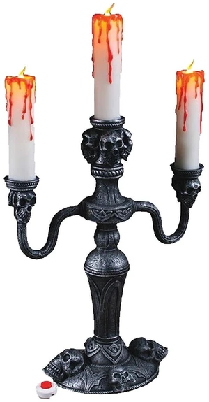 Fun World Light-Up Candelabra Halloween Decoration Fun World Light-Up Candelabra Halloween Decoration