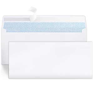 Joyberg 72 Pack #10 Security Self Seal Envelopes, Peel and Seal, 4-1/8 x 9-1/2 Inches, White, 26LB Joyberg 72 Pack #10 Security Self Seal Envelopes, Peel and Seal, 4-1/8 x 9-1/2 Inches, White, 26LB