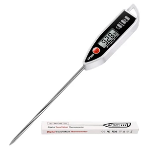 Digital Instant Read Meat Thermometer for BBQ Grill, Oil, Milk, Bath Water, Deep Fry, Candle Temperature Digital Instant Read Meat Thermometer for BBQ Grill, Oil, Milk, Bath Water, Deep Fry, Candle Temperature
