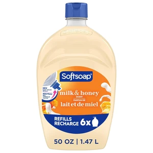 Softsoap Moisturizing Liquid Hand Soap Milk & Honey Scent, 50 fl oz Refill Softsoap Moisturizing Liquid Hand Soap Milk & Honey Scent, 50 fl oz Refill