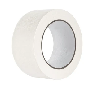 Wide Masking Tape, 2Inch x 55Yard, Beige White Wide Masking Tape, 2Inch x 55Yard, Beige White