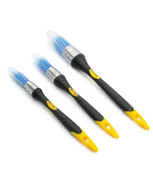Bates Trim Paint Brush, 5/8", 3/4", 1", 3-Pack Bates Trim Paint Brush, 5/8", 3/4", 1", 3-Pack