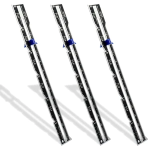 Sliding Gauge Sewing Ruler, 6-Inch, Black Plastic, 3-Pack Sliding Gauge Sewing Ruler, 6-Inch, Black Plastic, 3-Pack