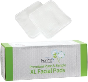 ForPro Pure & Simple XL 3x3 Inch Facial Pads, 60 Count, Vegan & Cruelty-Free ForPro Pure & Simple XL 3x3 Inch Facial Pads, 60 Count, Vegan & Cruelty-Free