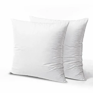 Phantoscope Hypoallergenic 18x18 Pillow Inserts, 2 Pack, Supportive Square Cushion for Chair and Couch Phantoscope Hypoallergenic 18x18 Pillow Inserts, 2 Pack, Supportive Square Cushion for Chair and Couch