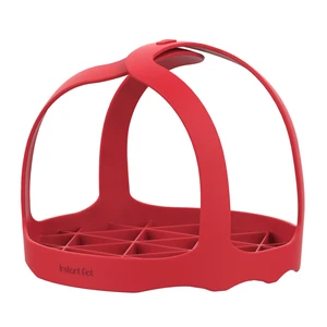 Instant Pot Bakeware Sling Official Silicone Accessory, Compatible with 6-Quart and 8-Quart Cookers, Red Instant Pot Bakeware Sling Official Silicone Accessory, Compatible with 6-Quart and 8-Quart Cookers, Red