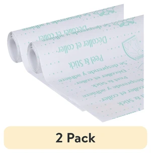 EasyLiner Adhesive Laminate Shelf Liner (2 Pack) 12in x 10ft Clear EasyLiner Adhesive Laminate Shelf Liner (2 Pack) 12in x 10ft Clear