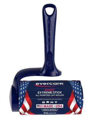 Evercare All-Purpose Giant 70 Layer T-Handle Lint Roller Evercare All-Purpose Giant 70 Layer T-Handle Lint Roller